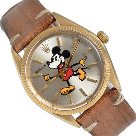 disney rolex watch|most expensive mickey mouse watch.